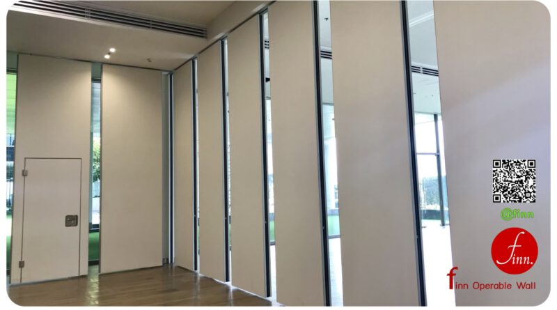Finn Operable Wall By Finn Decor ผนังบานเลื่อนกั้นห้องประชุม